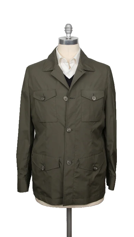 Brunello Cucinelli Olive Green Jacket